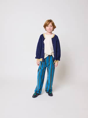 Striped cotton pants | Bobo Choses