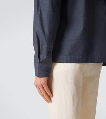 Safra cotton flannel shirt | Frescobol Carioca