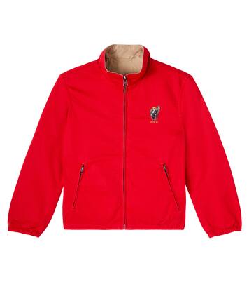 Reversible cotton jacket | Polo Ralph Lauren Kids