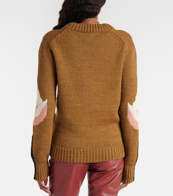 Wool jacquard sweater | Chloé