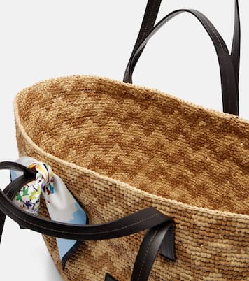 Tote Bag Zig Zag Large aus Raffiabast | Missoni