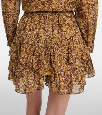 Jocadia floral tiered cotton voile shorts | Marant Etoile