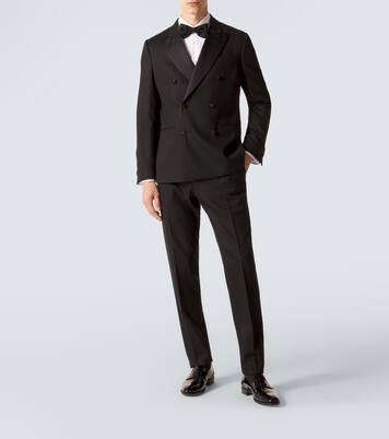 Cotton poplin tuxedo shirt | Lardini
