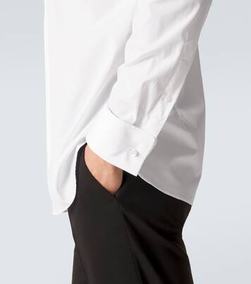 Cotton poplin tuxedo shirt | Lardini
