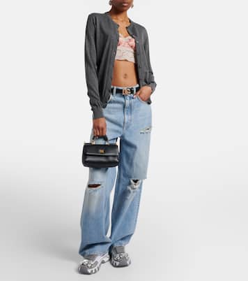 DG Country Road suede-trimmed sneakers | Dolce&Gabbana