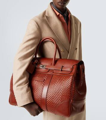 Sac Country en cuir | Brunello Cucinelli