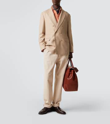 Sac Country en cuir | Brunello Cucinelli