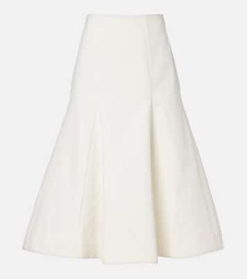Cotton midi skirt | Róhe