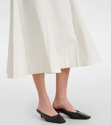 Cotton midi skirt | Róhe