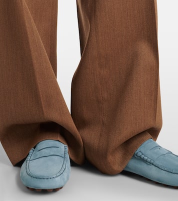 Loafers Gommino aus Veloursleder | Tod's
