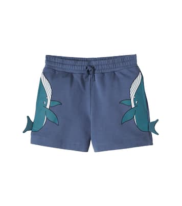 Bedruckte Shorts aus Baumwoll-Jersey | Stella McCartney Kids