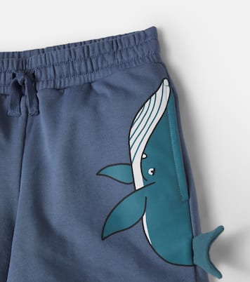 Bedruckte Shorts aus Baumwoll-Jersey | Stella McCartney Kids