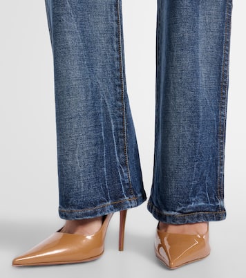 Barbara patent leather pumps | Amina Muaddi