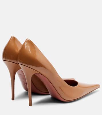 Barbara patent leather pumps | Amina Muaddi