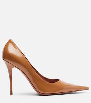 Barbara patent leather pumps | Amina Muaddi