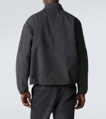 Veste blouson en laine | Auralee
