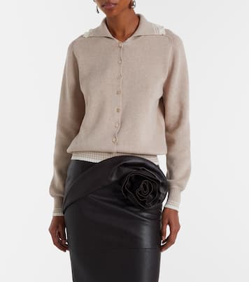 Cotton and cashmere cardigan | Magda Butrym