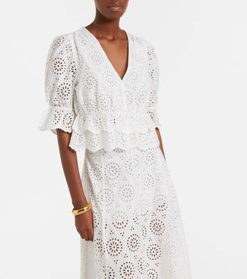 Bluse The Deco aus Baumwolle | Frame