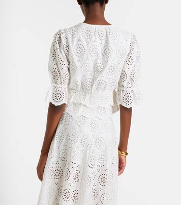 Bluse The Deco aus Baumwolle | Frame