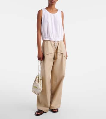 Pouch Paula's Ibiza de lona estampado | Loewe