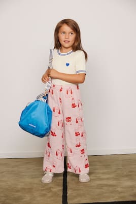 Bébé – Pantalon large Minibabies en coton imprimé | Mini Rodini