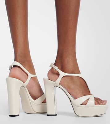 Plateausandalen Kesia aus Leder | Jimmy Choo