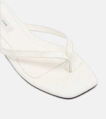 Sandalen aus Leder | Toteme