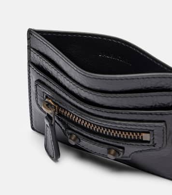 Tarjetero Le City de piel | Balenciaga