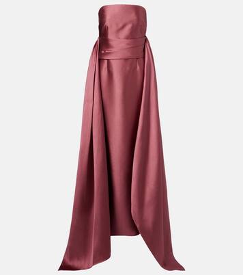 Robe bustier en satin | Solace London