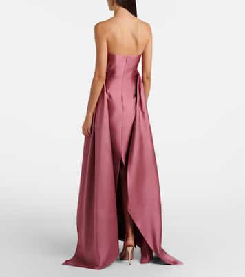 Robe bustier en satin | Solace London