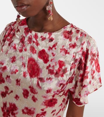 Top Hervane de jacquard floral | Isabel Marant