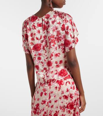 Top Hervane de jacquard floral | Isabel Marant