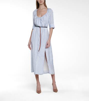 Giselda gingham midi dress | Altuzarra