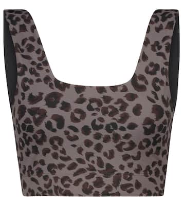 Delta cheetah-print sports bra | Varley