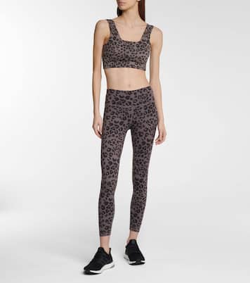 Delta cheetah-print sports bra | Varley