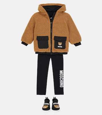 Sneakers in maglia stretch | Moschino Kids