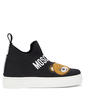Sneakers in maglia stretch | Moschino Kids