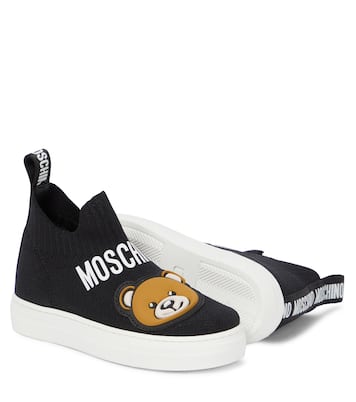 Sneakers in maglia stretch | Moschino Kids