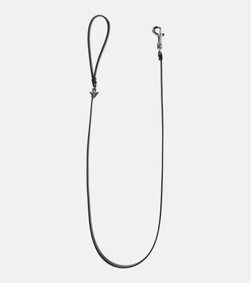 Leather dog leash | Prada