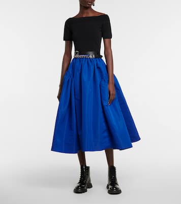 Off-shoulder top | McQueen