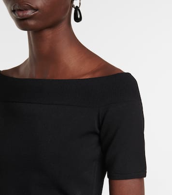 Off-shoulder top | McQueen