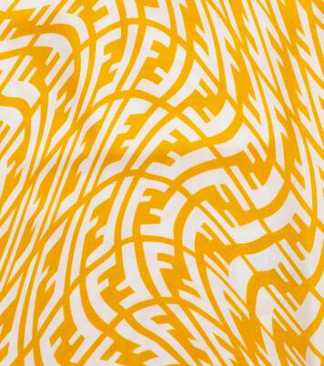 FF technical jersey tank top | Fendi Kids