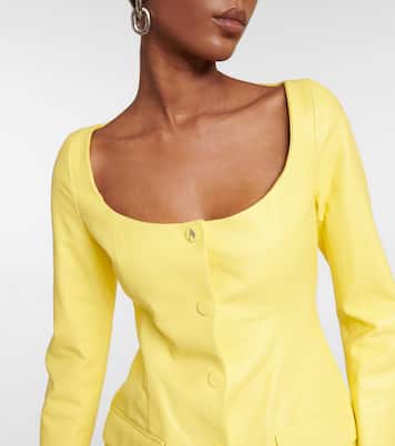 Blazer Marie aus Leder | The Attico