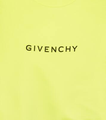 Sweat-shirt en coton mélangé à logo | Givenchy Kids