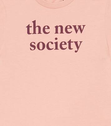 Logo cotton T-shirt | The New Society