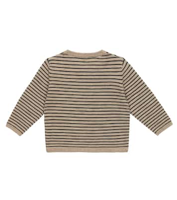 Baby striped wool sweater | Bonpoint