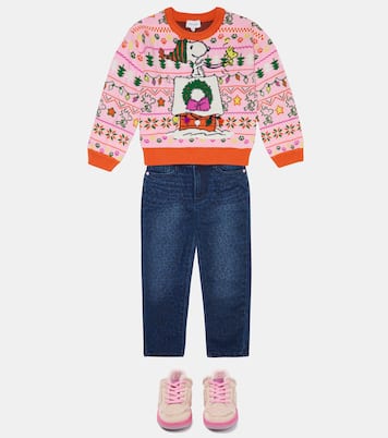 Leopard-print jeans | Marc Jacobs Kids