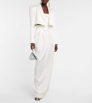 Cropped-Blazer Parker aus Crêpe | Alex Perry