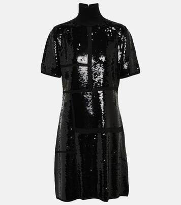 Robe en laine mélangée à sequins | Joseph