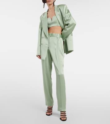 Bustier-Top Clyde aus Satin | Blazé Milano